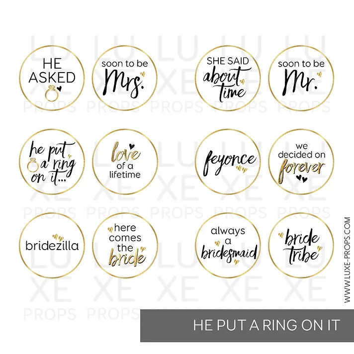 He Put a Ring On It Paddles