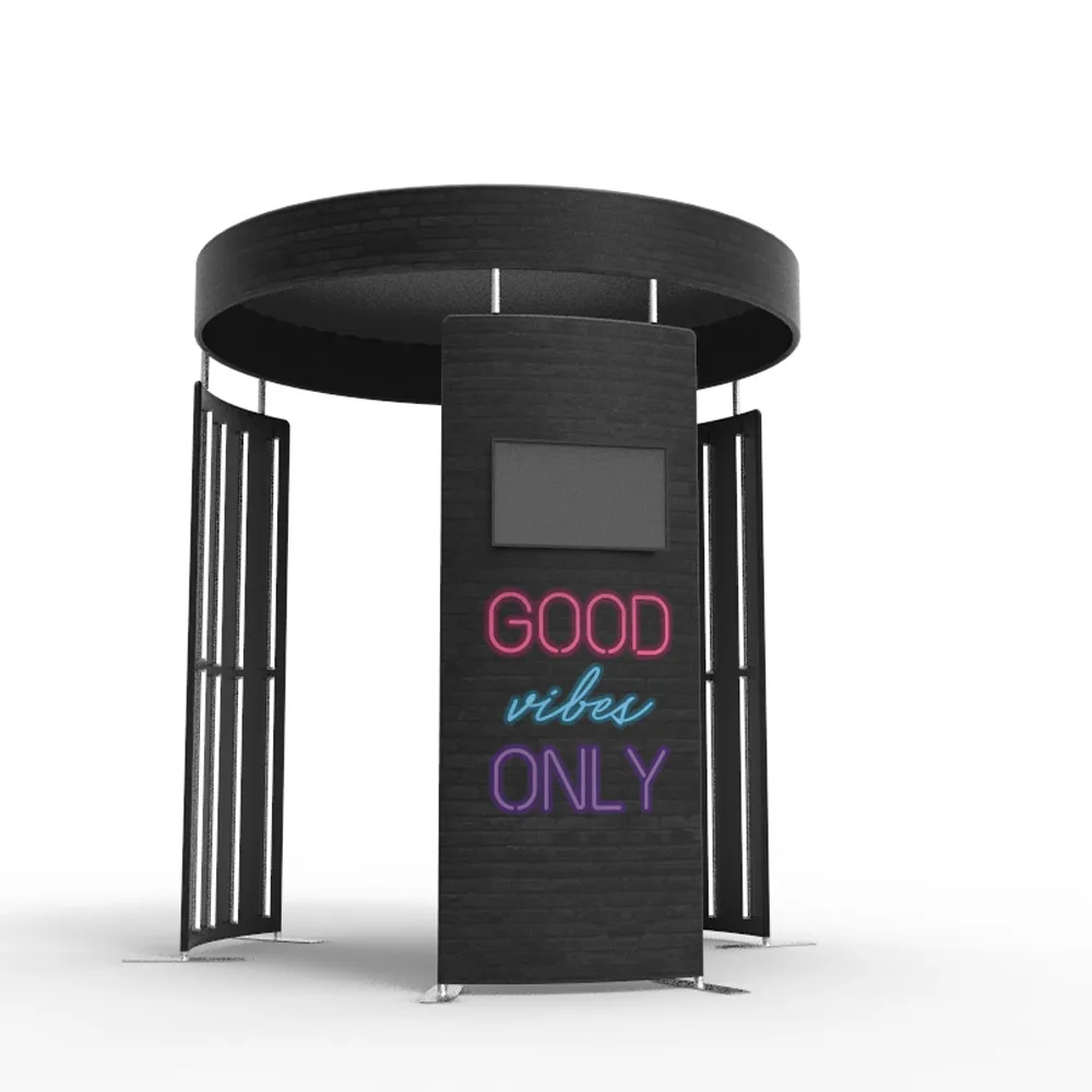 Custom LED Slow Motion 360 Video Photobooth Enclosure