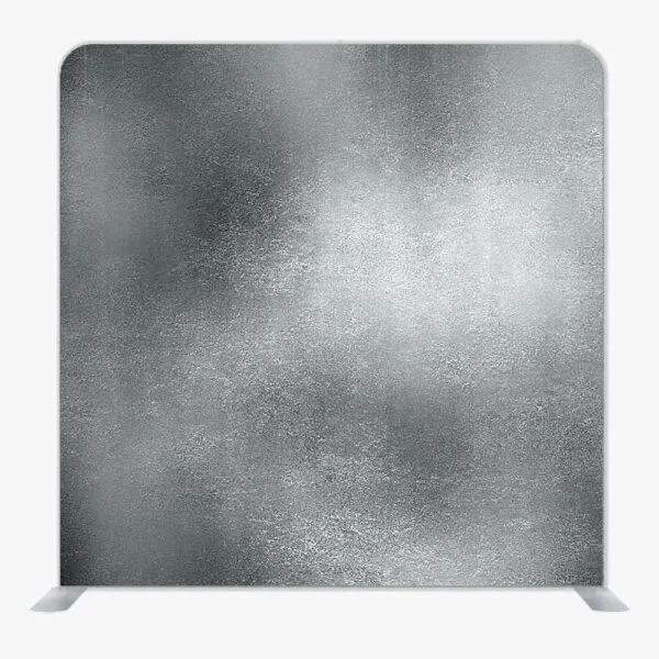 Silver Foil Single Sided Tension Fabric Backdrop Frame and Fabric Set