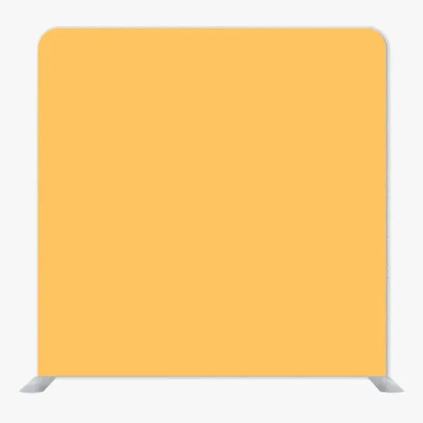 Mellow Yellow Single Sided Tension Fabric Backdrop Frame and Fabric Set