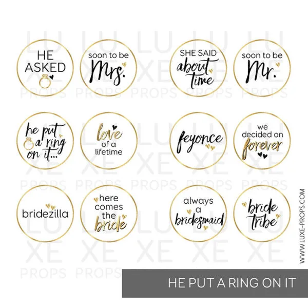 He Put a Ring On It Paddles
