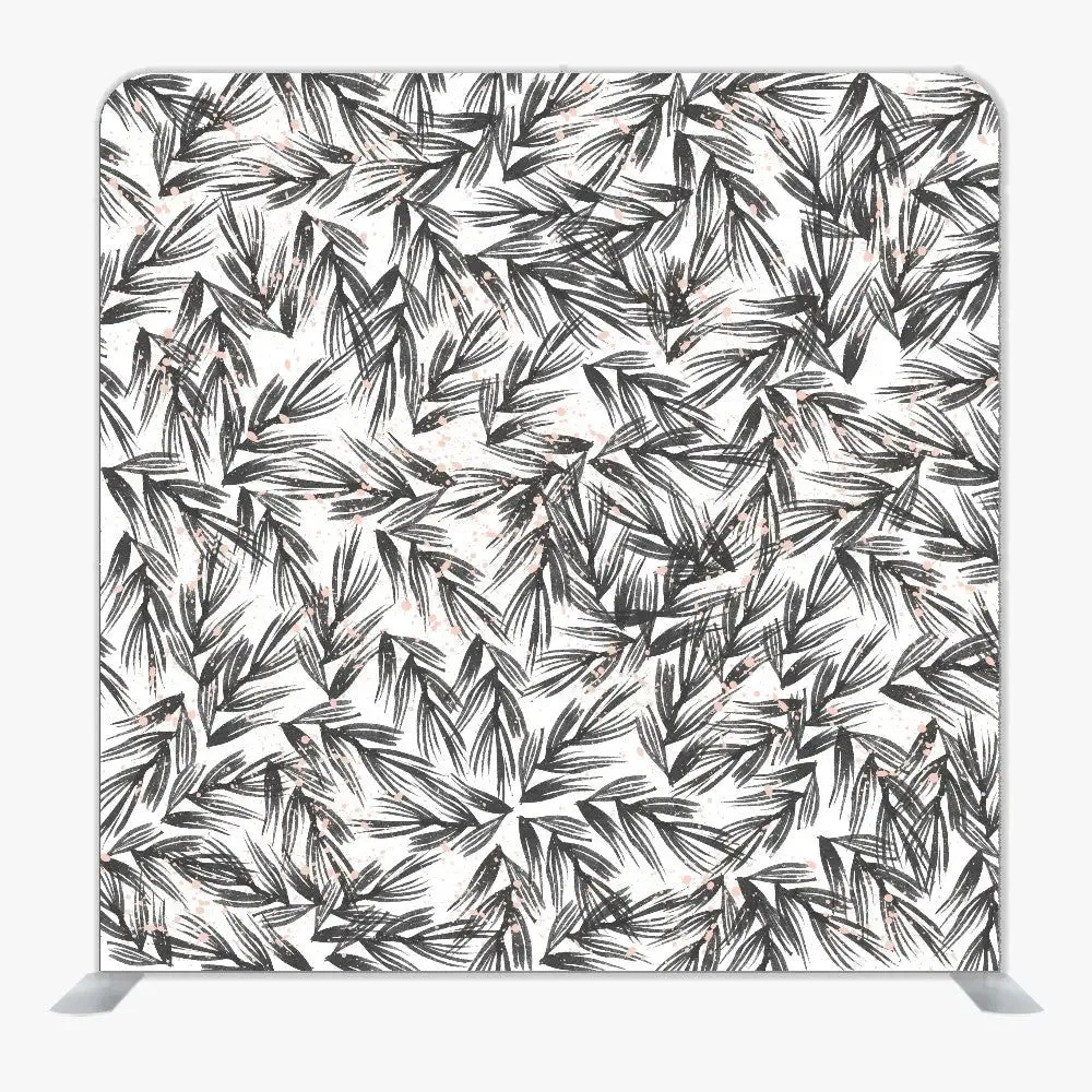Brush Strokes Single Sided Tension Fabric Backdrop Frame and Fabric Set