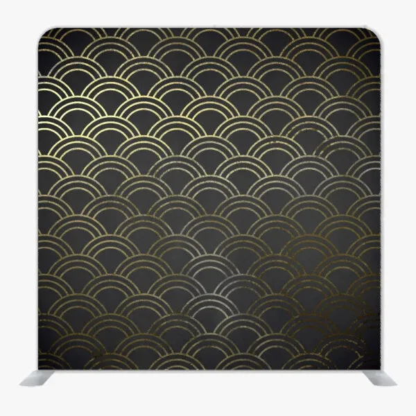Deco Art Single Sided Tension Fabric Backdrop Frame and Fabric Set
